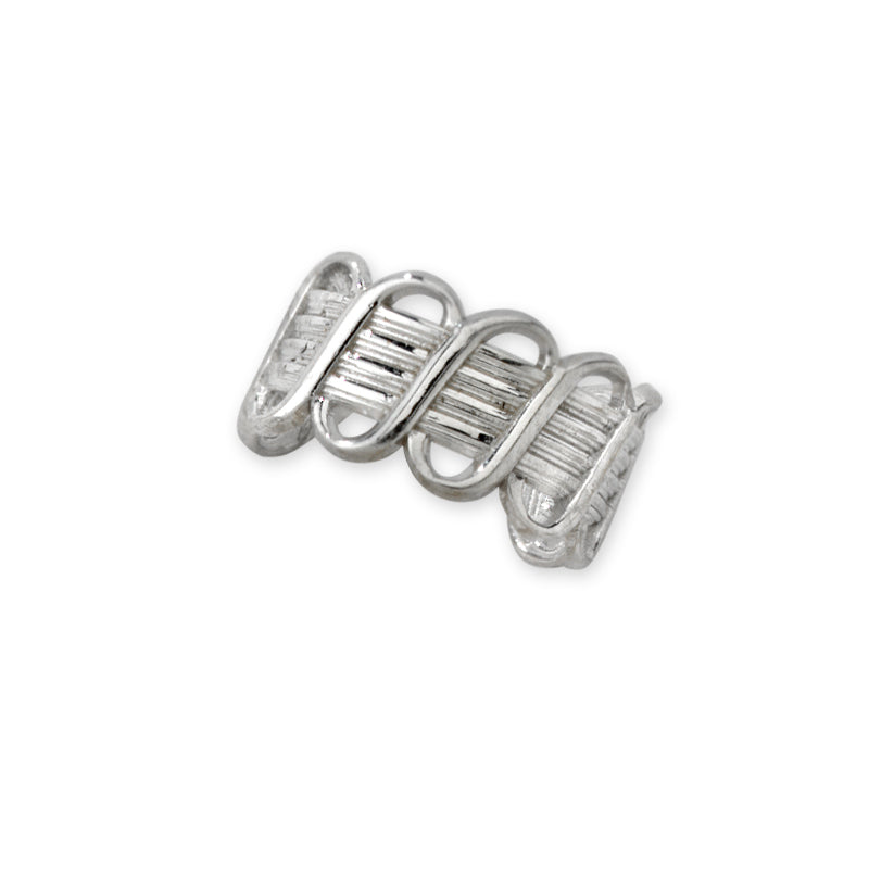 Crossover Sterling Silver Ear Cuff Earring