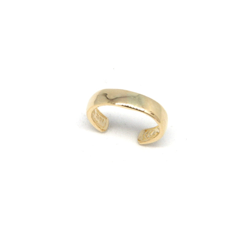 Polished Finish Ear Cuff Earring in 14k Yellow Gold