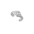 Diamond Ear Cuff Earring in 10k White Gold