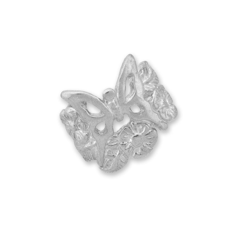 Butterfly Ear Cuff Earring Sterling Silver