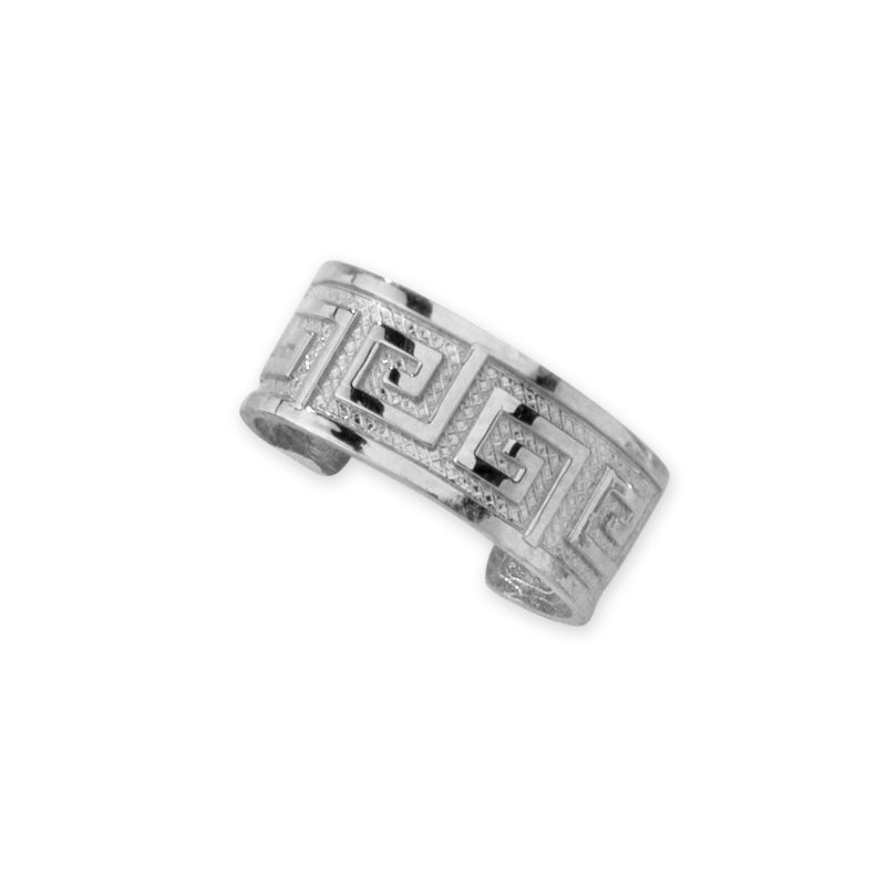 Greek Key Sterling Silver Ear Cuff Earring