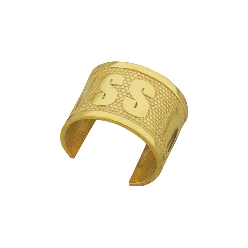 18k Gold Over Silver Kiss Me Earcuff Earring