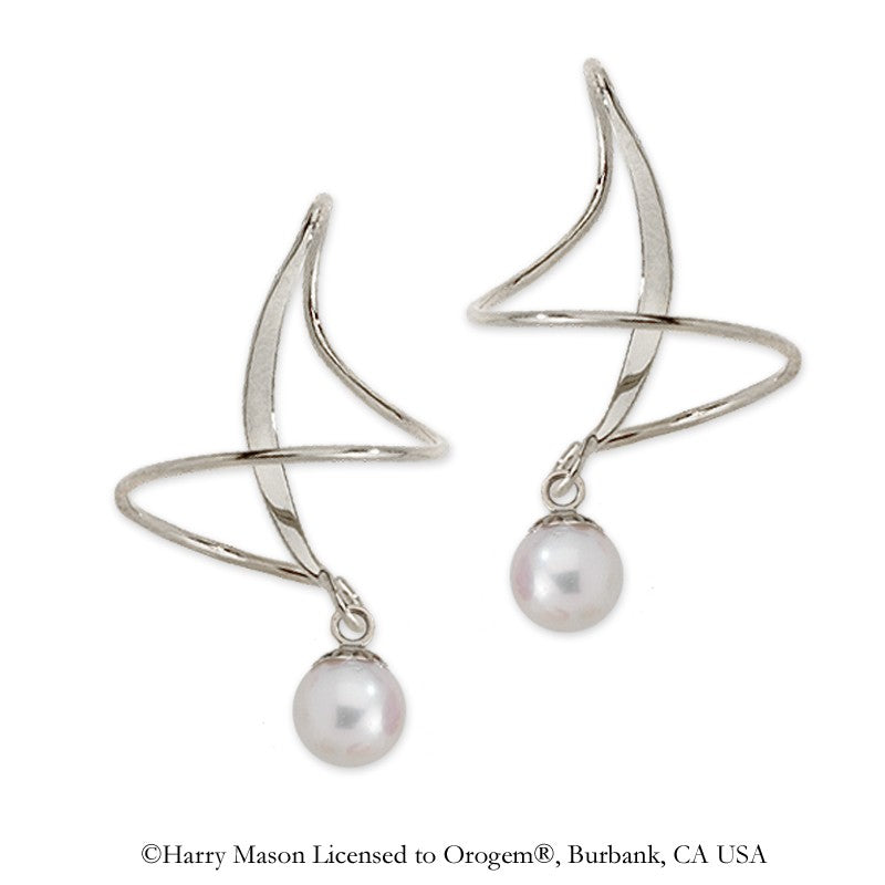 Pearl Earspirals Earrings