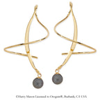 Round Pearls Earspirals Earrings