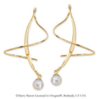 Round Pearls Earspirals Earrings