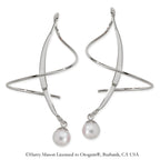 Round Pearls Earspirals Earrings