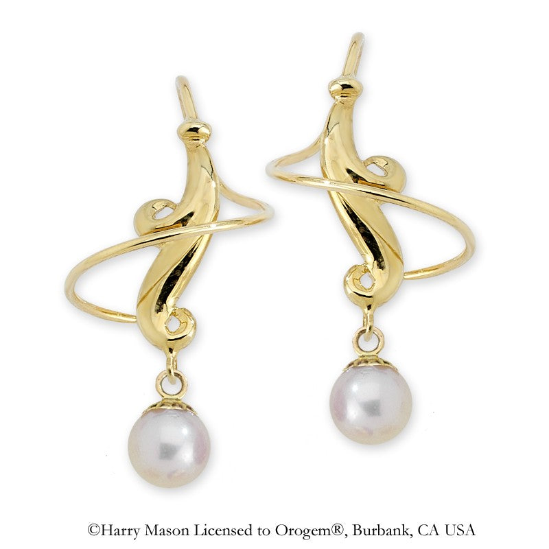 Pearls Earspirals Earrings