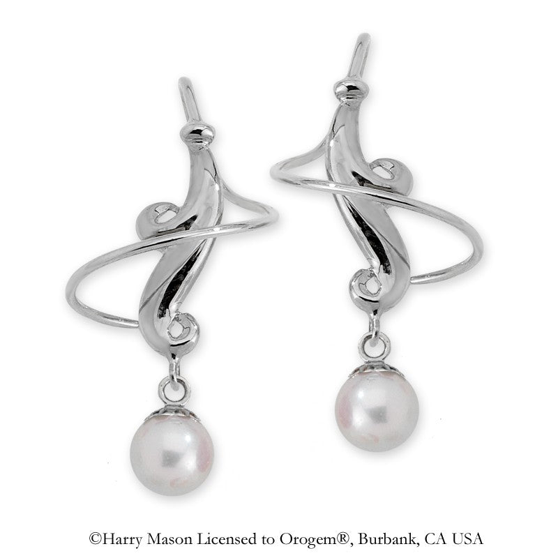 Pearls Earspirals Earrings