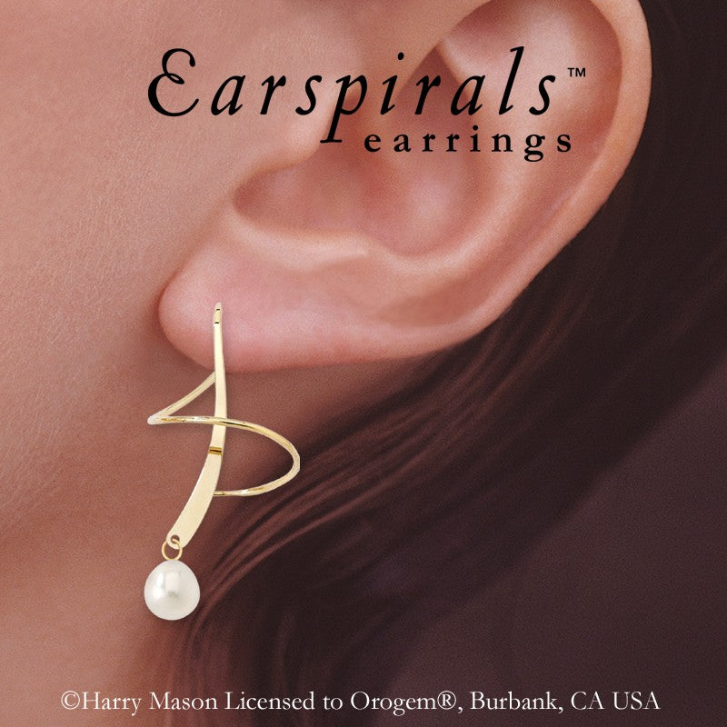 Pearl Earspirals Earrings