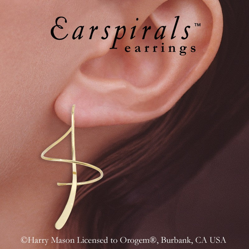 Classic Polished Earspirals Earrings