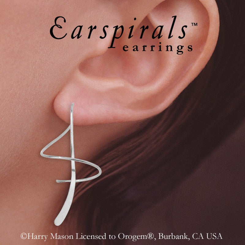 Classic Polished Earspirals Earrings
