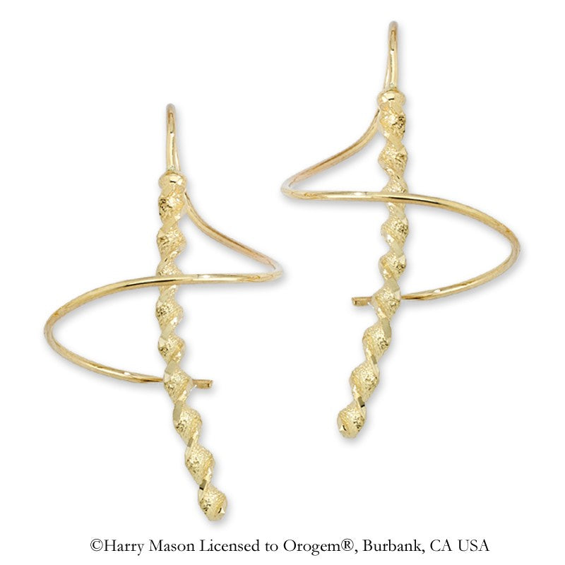 Diamond Cut Earspirals Earrings