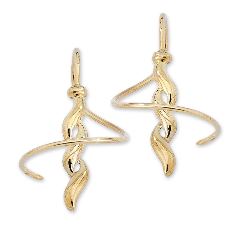 Yellow Gold Earspirals Earrings 