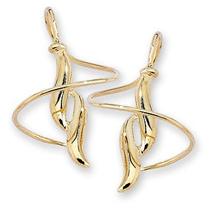 Yellow Gold Earspirals Earrings