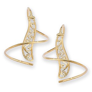 Yellow Gold Earspirals Earrings