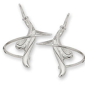 White Gold Earspirals Earrings