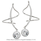 2 Carat Cubic Zirconia Earspirals Earrings