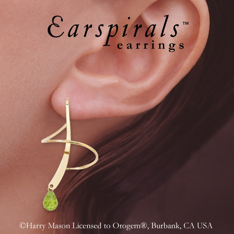 Peridot Earspirals Earrings