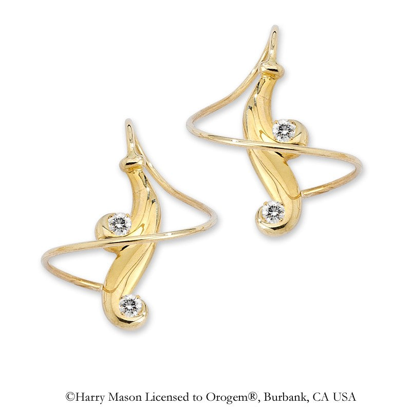 Cubic Zirconia Earspirals Earrings
