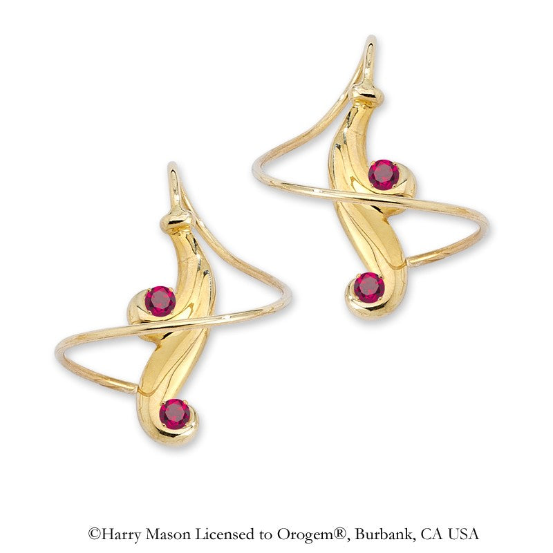 Ruby Earspirals Earrings