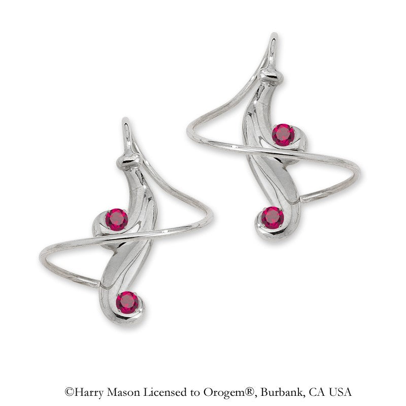 Ruby Earspirals Earrings