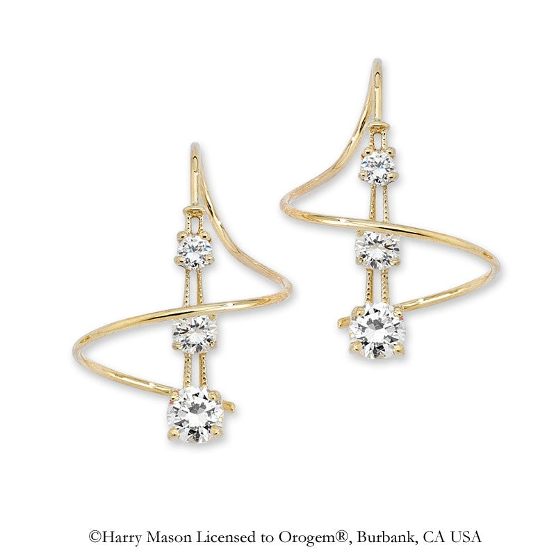 Diamond Earspirals Earrings