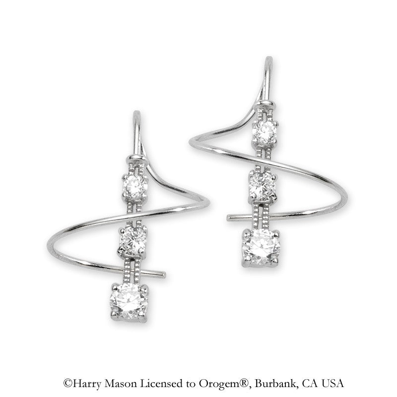Diamond Earspirals Earrings