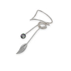 Sterling Silver Mystic Topaz Wrap Earcuff Earrings