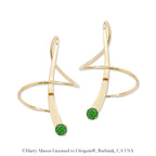 May Swarovski Crystal Earspirals Earrings