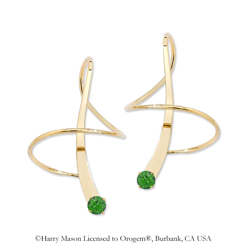 May Swarovski Crystal Earspirals Earrings