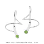 August Swarovski Crystal Earspirals Earrings