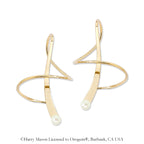 June Swarovski Crystal Earspirals Earrings