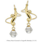 March Birthstone Earspirals Earrings