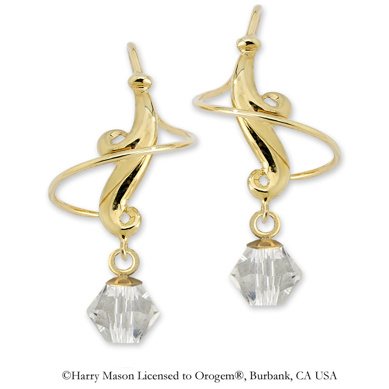 March Birthstone Earspirals Earrings