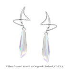 Sterling Silver Swarovski Crystalactite Earspirals Earrings