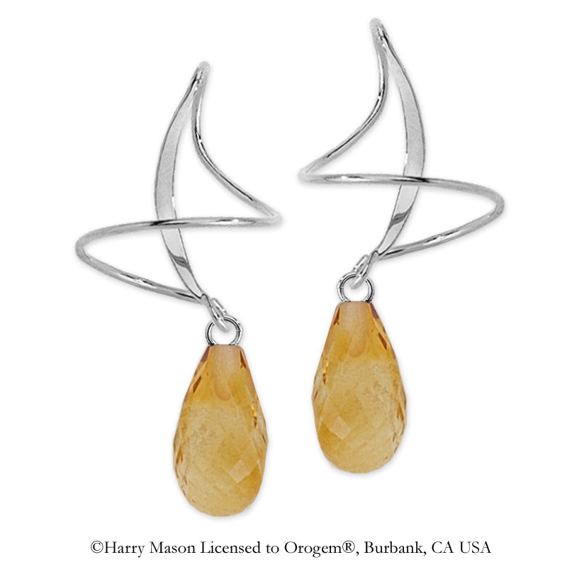 Citrine Earspirals Earrings