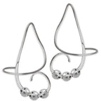 Interchangeable Beads Earspirals Earrings