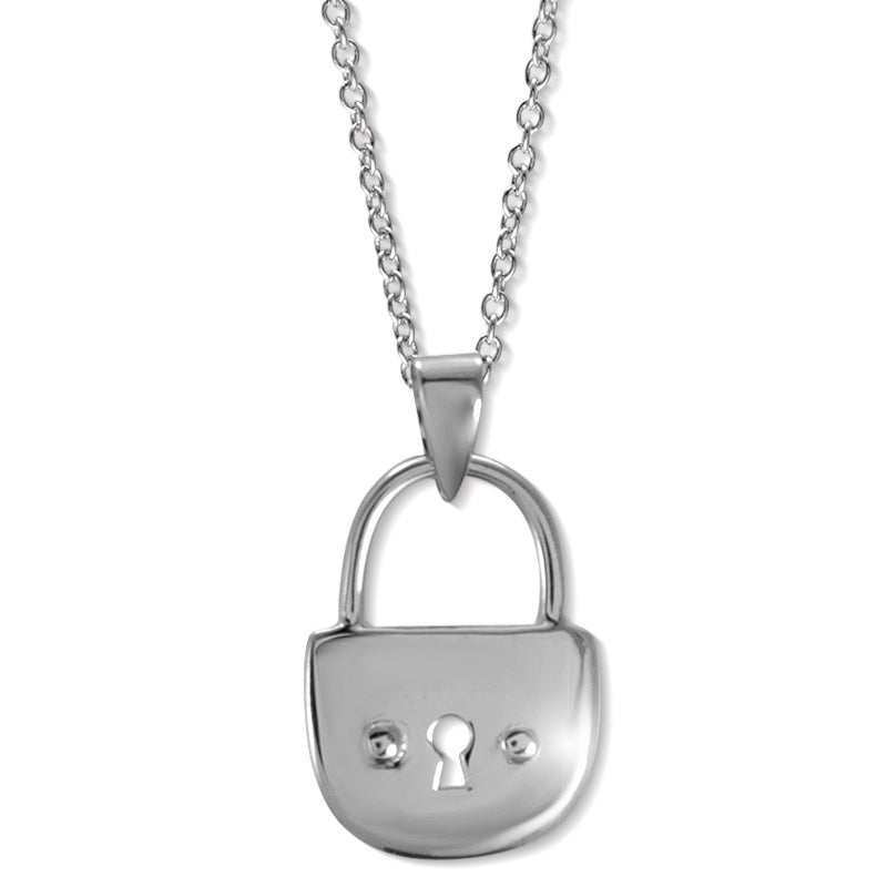 Cubic Zirconia Love Knot Pendant