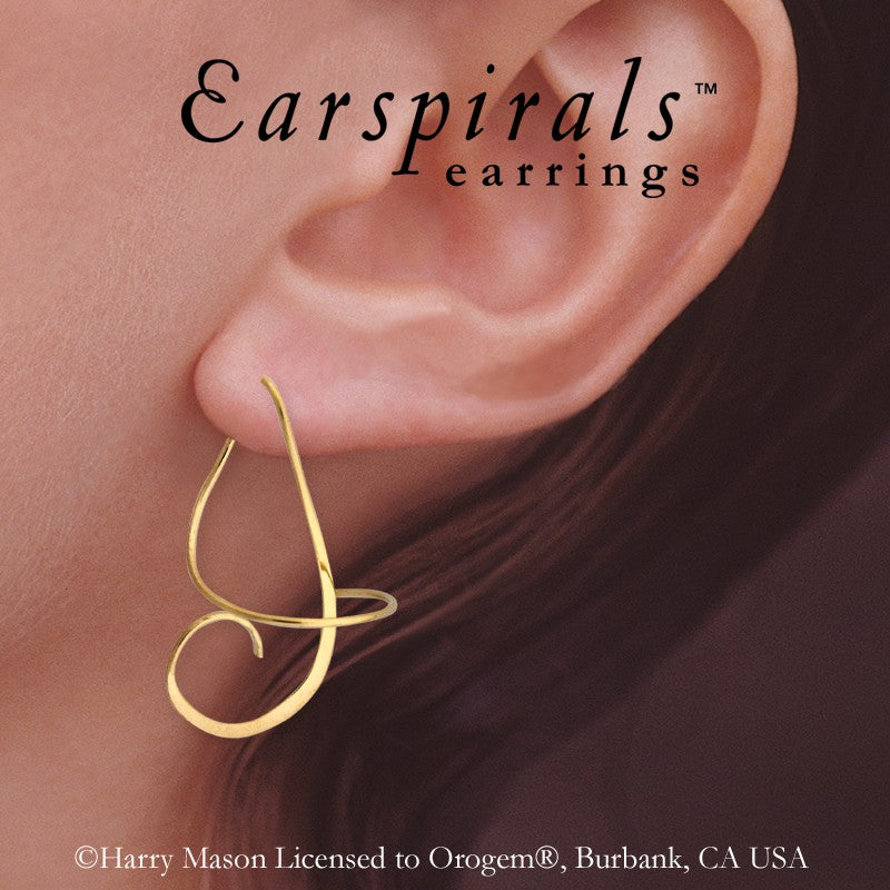 Open Curl Earspirals Earrings