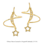 CZ Star Earspirals Earrings