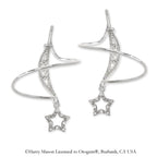 CZ Star Earspirals Earrings