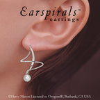 Cubic Zirconia Earspirals Earrings