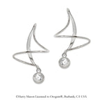 Cubic Zirconia Earspirals Earrings
