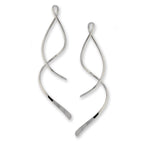 Silver Spinner Earrings