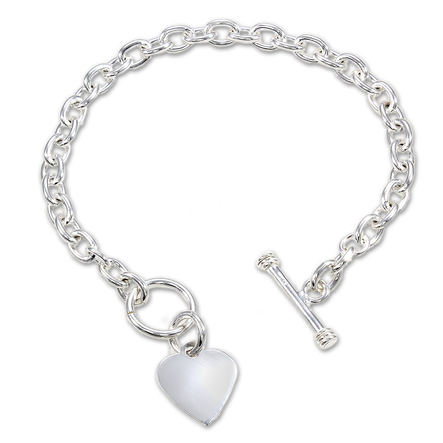 Sterling Silver Charm Bracelet
