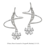Cubic Zirconia Earspirals Earrings
