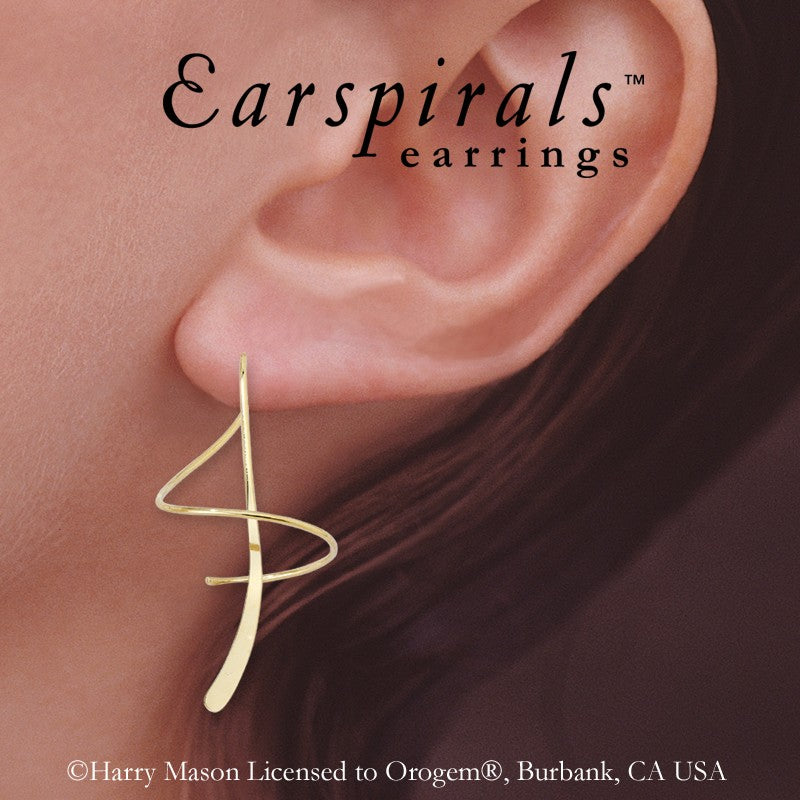 Classic Polished Earspirals Earrings