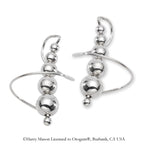 Polished Beads Earspirals Earrings