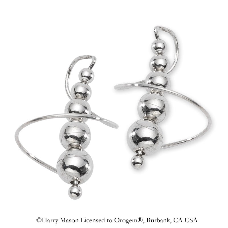 Polished Beads Earspirals Earrings