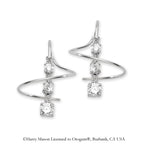 Journey Cubic Zirconia Earspirals Earrings